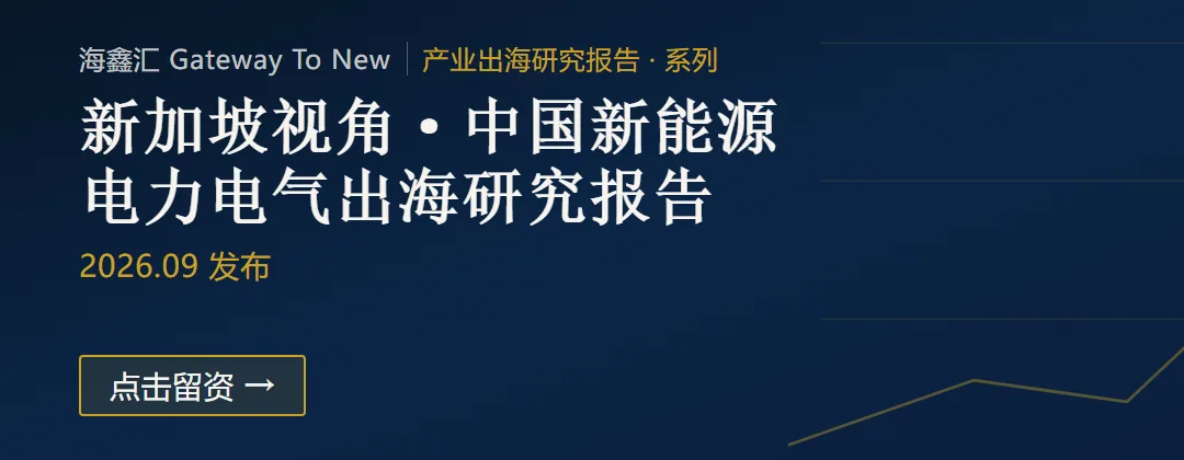 新能源电力电气出海研究报告横幅